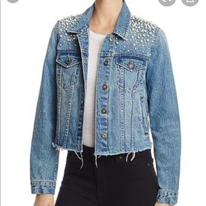 Sunset & Spring Mother of Pearl Denim Jacket